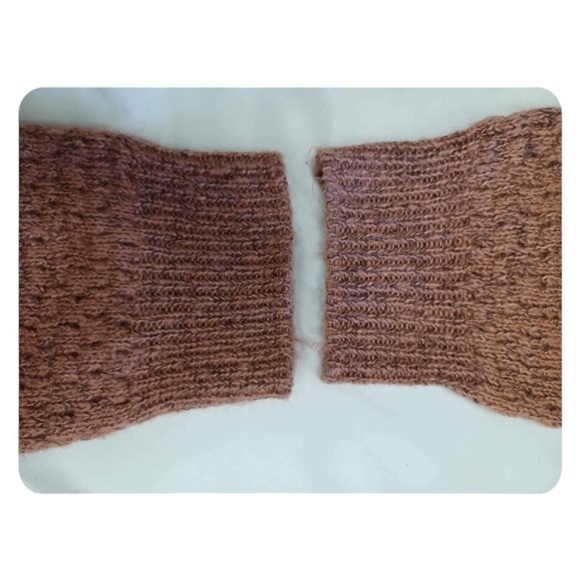 Ichi Textured  Knit Sweater Light Mahogany Colour Size XXL - Picture 9 of 14